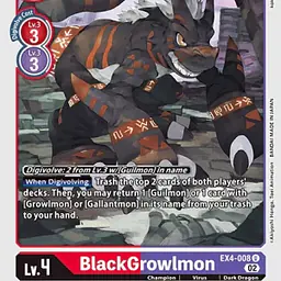 BlackGrowlmon - Master