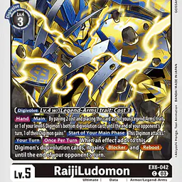 RaijiLudomon (Near Mint) - Master