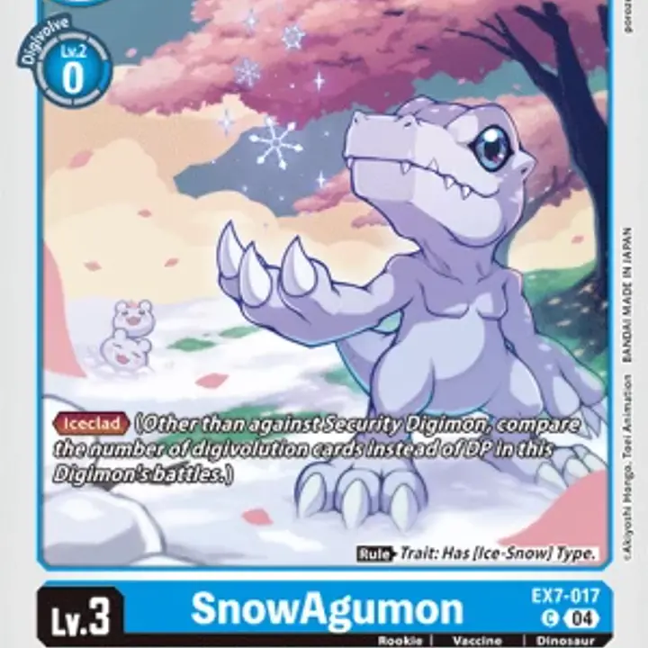 SnowAgumon - Master