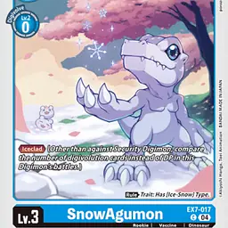 SnowAgumon - Master