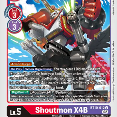 Shoutmon X4B imagen principal