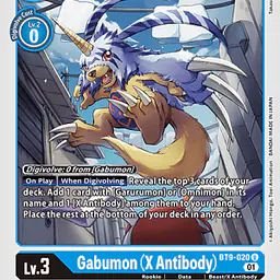 Gabumon (X Antibody) - Master
