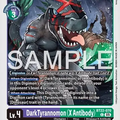 DarkTyrannomon (X Antibody) imagen principal