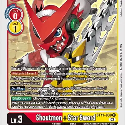 Shoutmon + Star Sword imagen principal