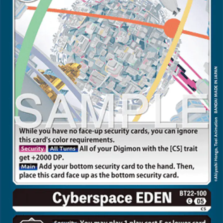 Cyberspace EDEN - Master