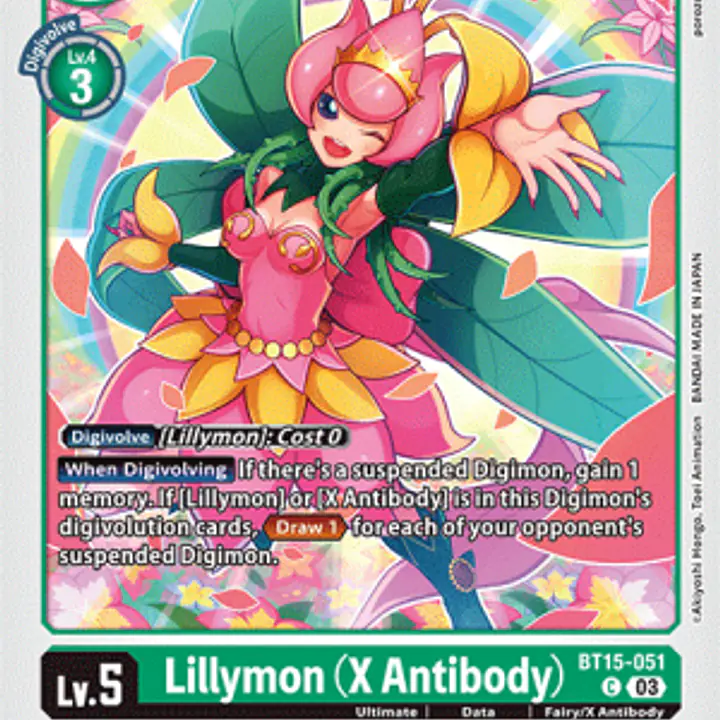 Lillymon (X Antibody) - Master