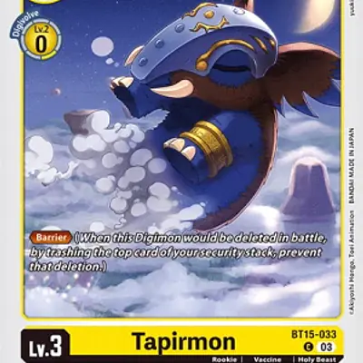 Tapirmon imagen principal