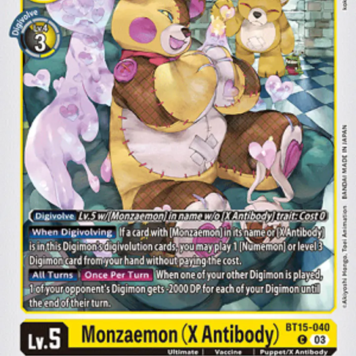 Monzaemon (X Antibody) - Master