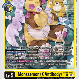 Monzaemon (X Antibody) - Master