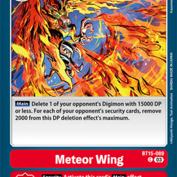 Meteor Wing - Master