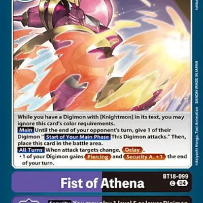 Fist of Athena imagen principal