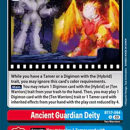 Ancient Guardian Deity - Master
