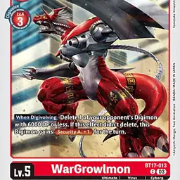 WarGrowlmon - Master