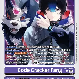 Code Cracker Fang - Master