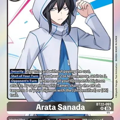 Arata Sanada imagen principal