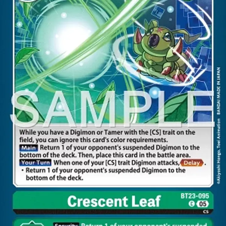 Crescent Leaf - Master