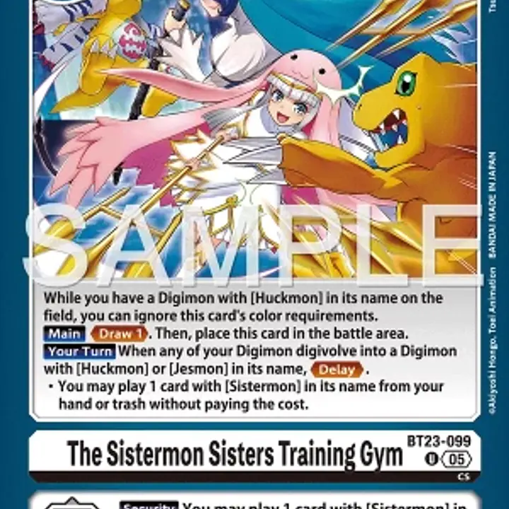 The Sistermon Sisters Training Gym - Master