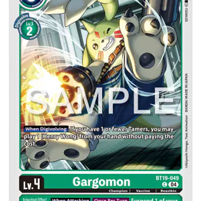 Gargomon imagen principal