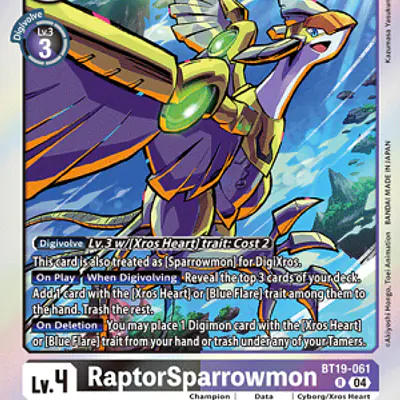 RaptorSparrowmon imagen principal