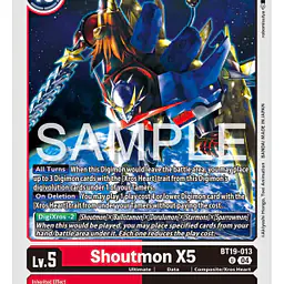 Shoutmon X5 - Master