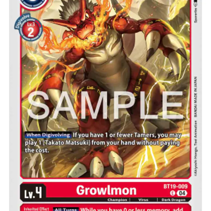 Growlmon - Master
