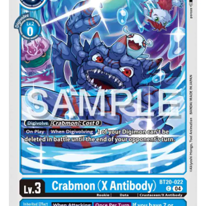 Crabmon (X Antibody) - Master