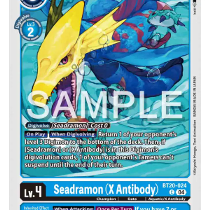 Seadramon (X Antibody) - Master