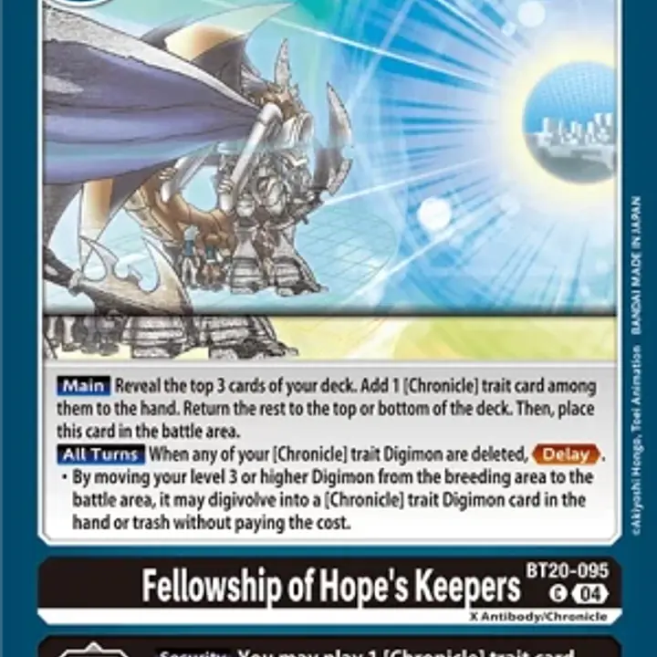 Fellowship of Hope's Keepers - Master