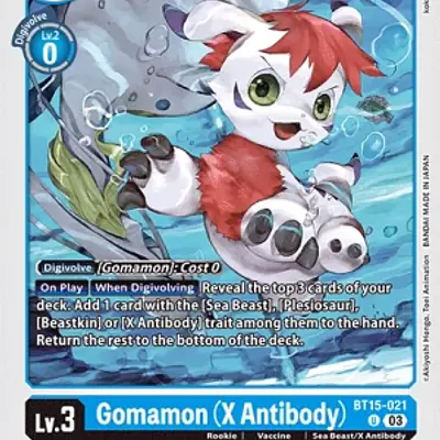 Gomamon (X Antibody) imagen principal