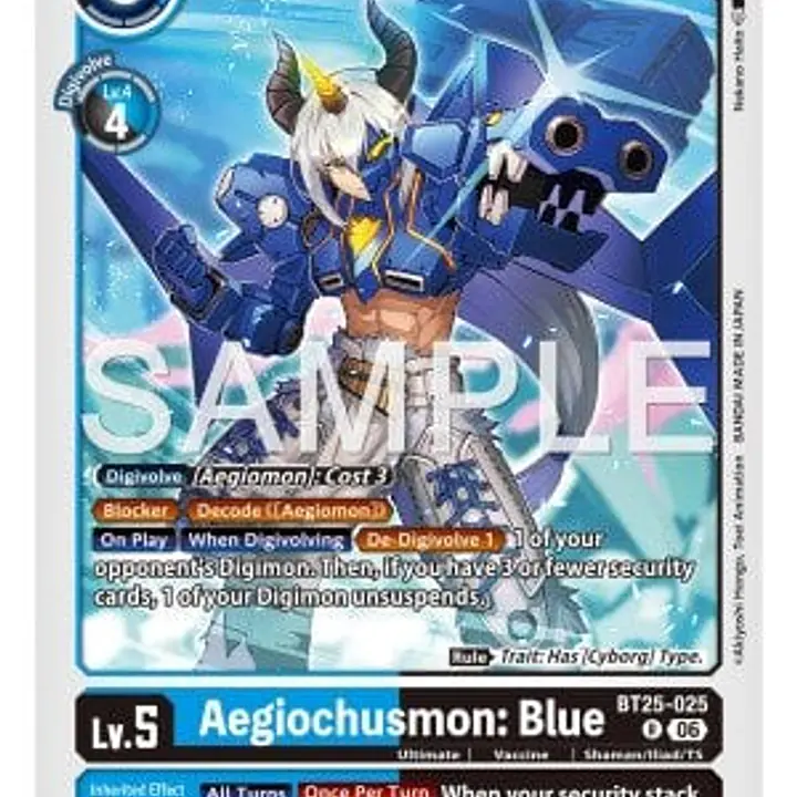Aegiochusmon: Blue - Master