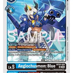 Aegiochusmon: Blue - Master