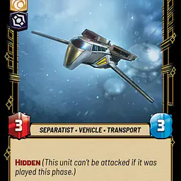 Banking Clan Shuttle - Master
