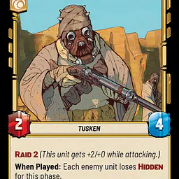 Tusken Tracker (Near Mint) - Master