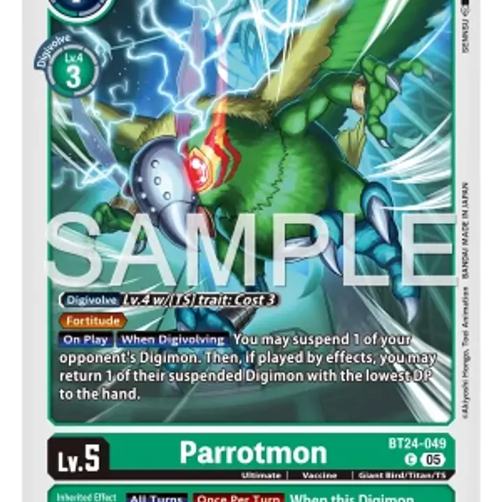 Parrotmon - Master