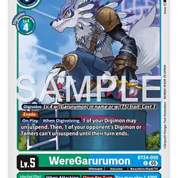 WereGarurumon - Master
